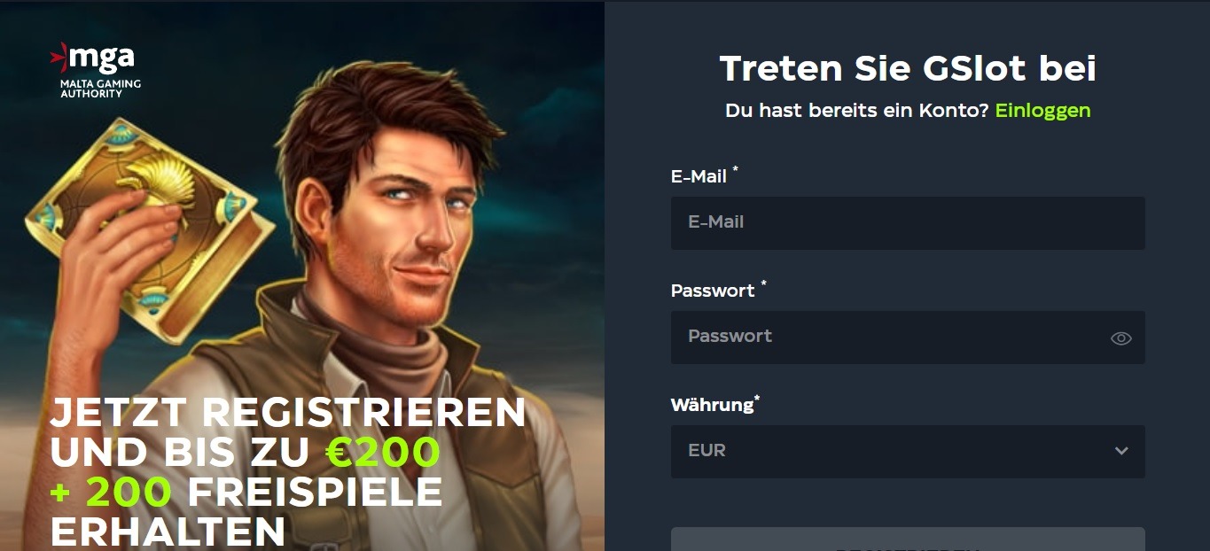 Gslot Casino Banner